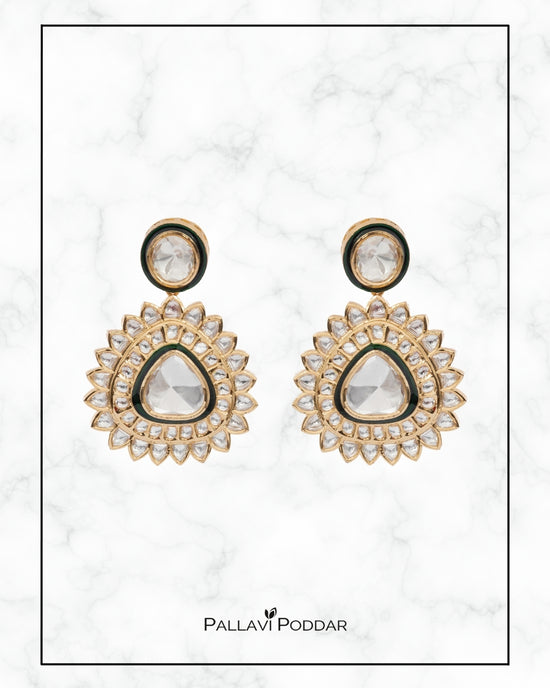 Sitara Kundan Bloom Earrings