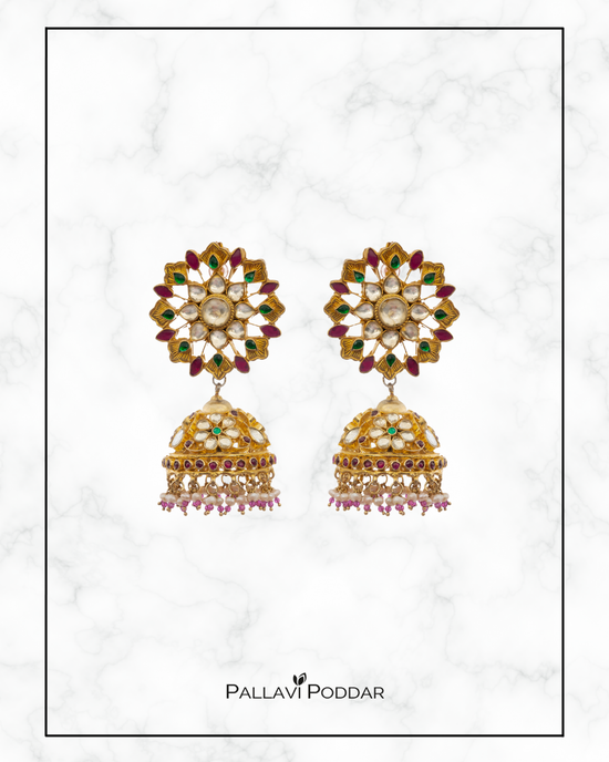 Kritika Kundan Jhumka Drops