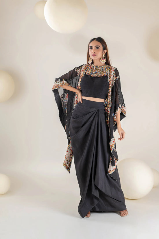 Zardosi Cape Set