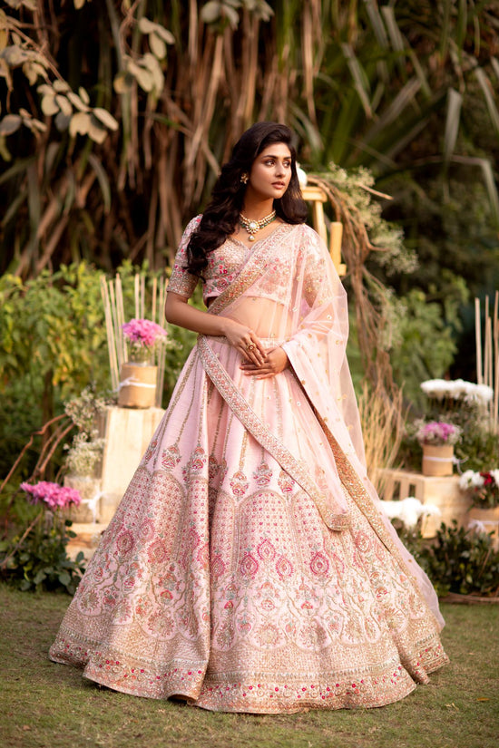 Pink Mirage Bridal lehenga set