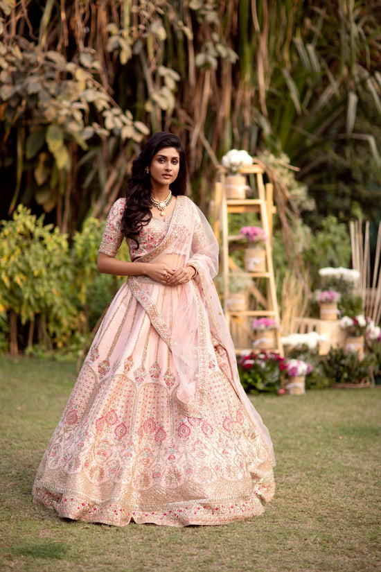 Pink Mirage Bridal lehenga set