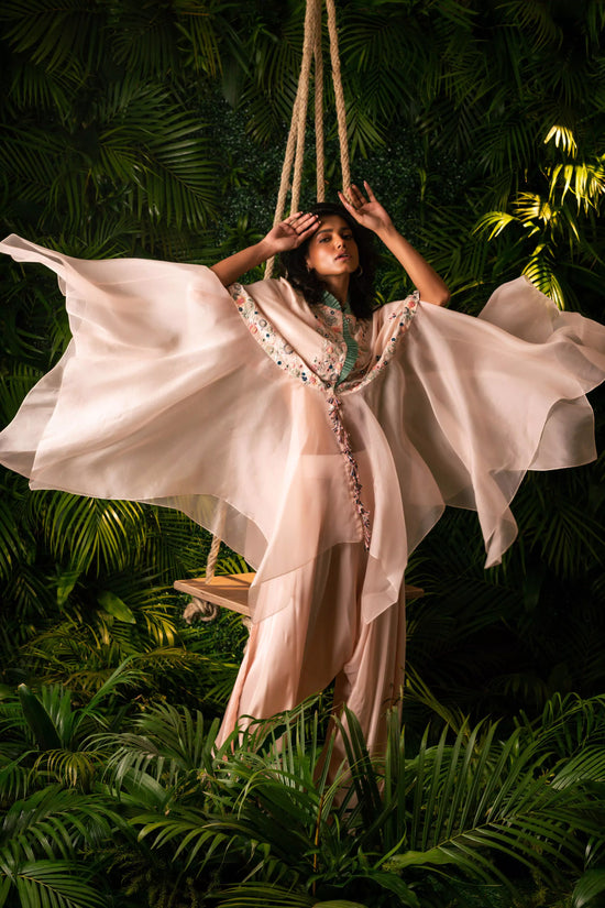 Dafodil floral cape set