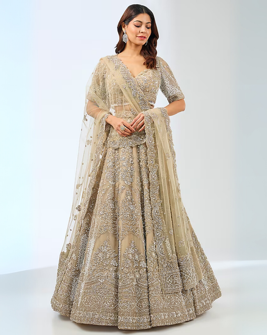 Queen Beidge Embroidered Lehenga Set