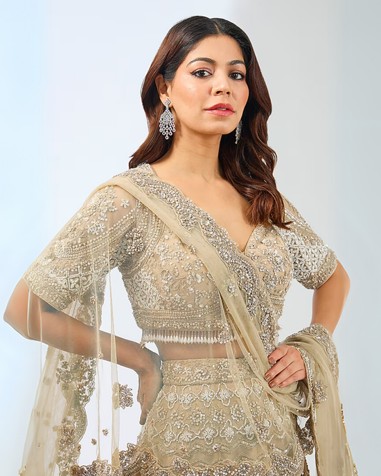 Queen Beidge Embroidered Lehenga Set