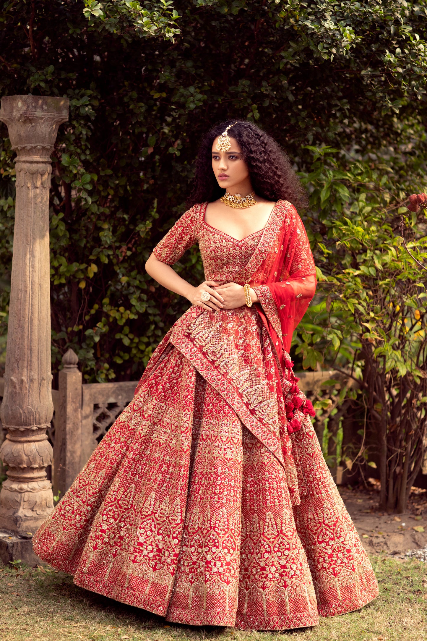 Ruby Re Radiance lehenga set