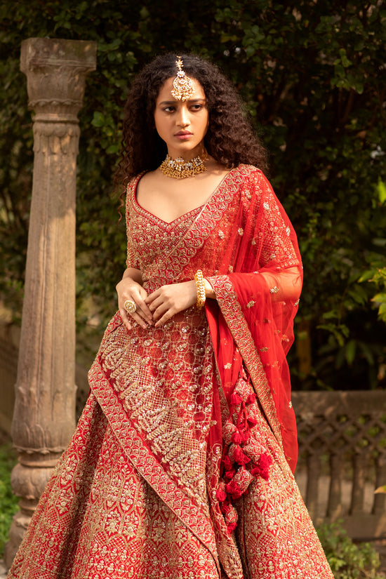 Ruby Re Radiance lehenga set
