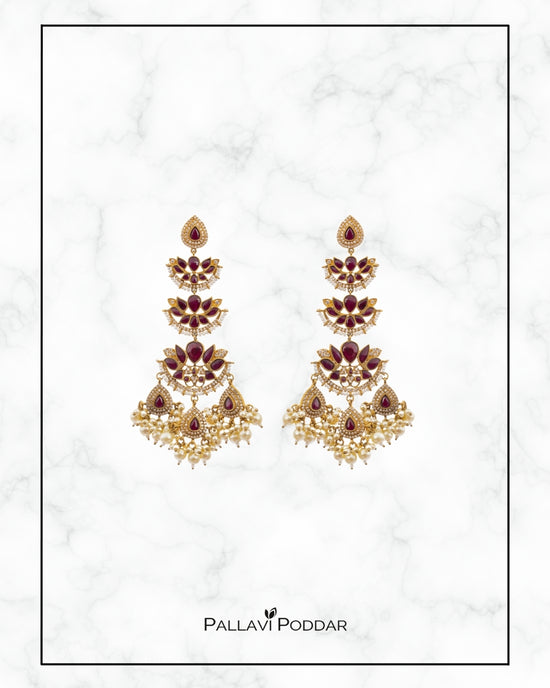 Gulnaar Heritage Drop Earrings