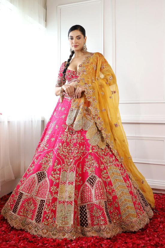 designer bridal lehenga