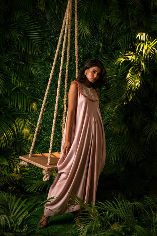 Cosmos Jump Suit Pink