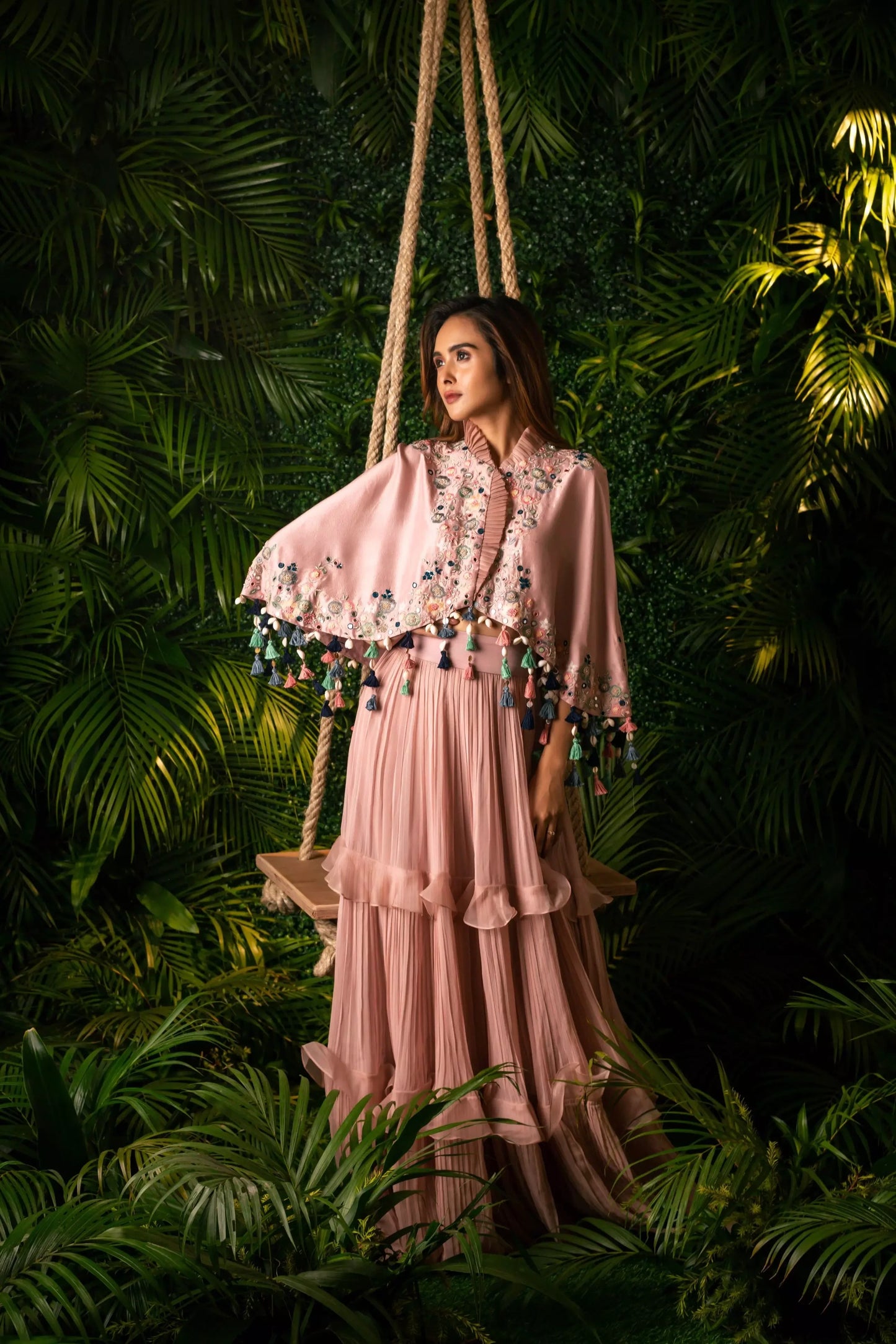 Daffodil Tiered Skirt Set