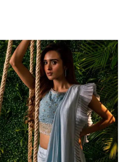 designer saree for wedding functions