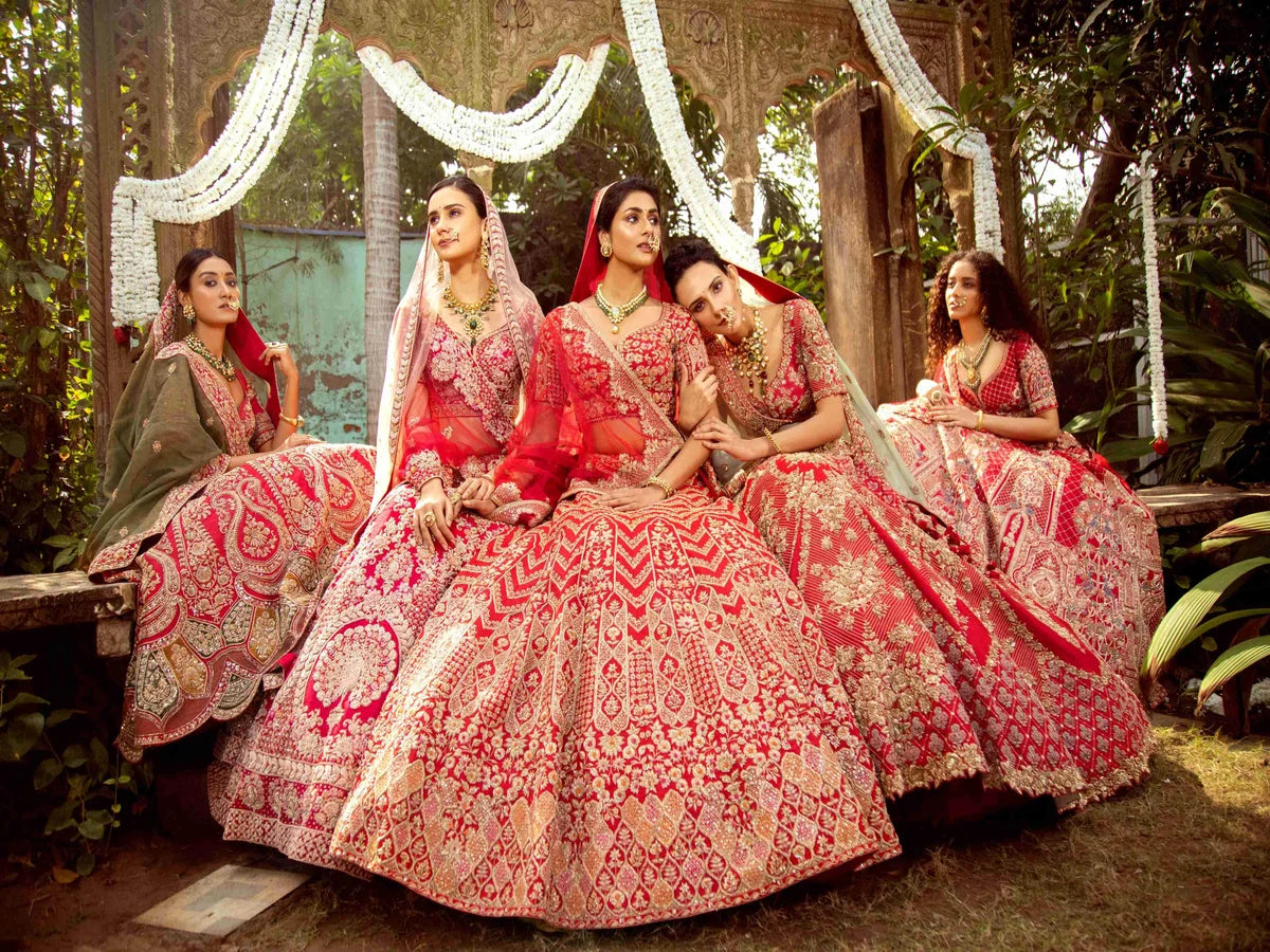 Exquisite Design for Lehengas: Luxury Wedding Lehengas for the Modern Bride