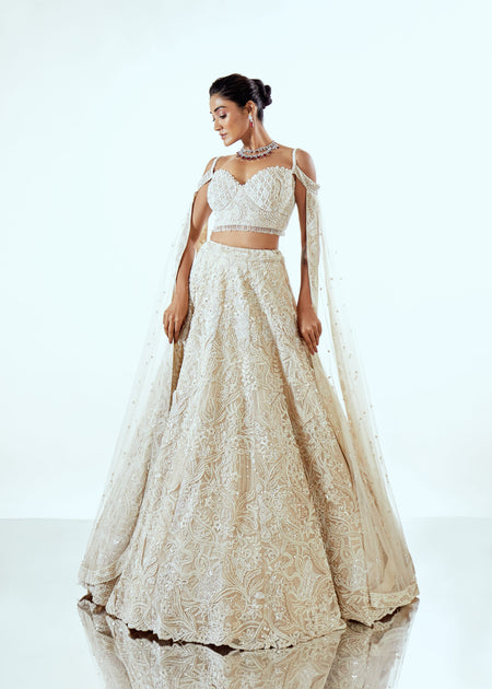 Ivory Lehenga
