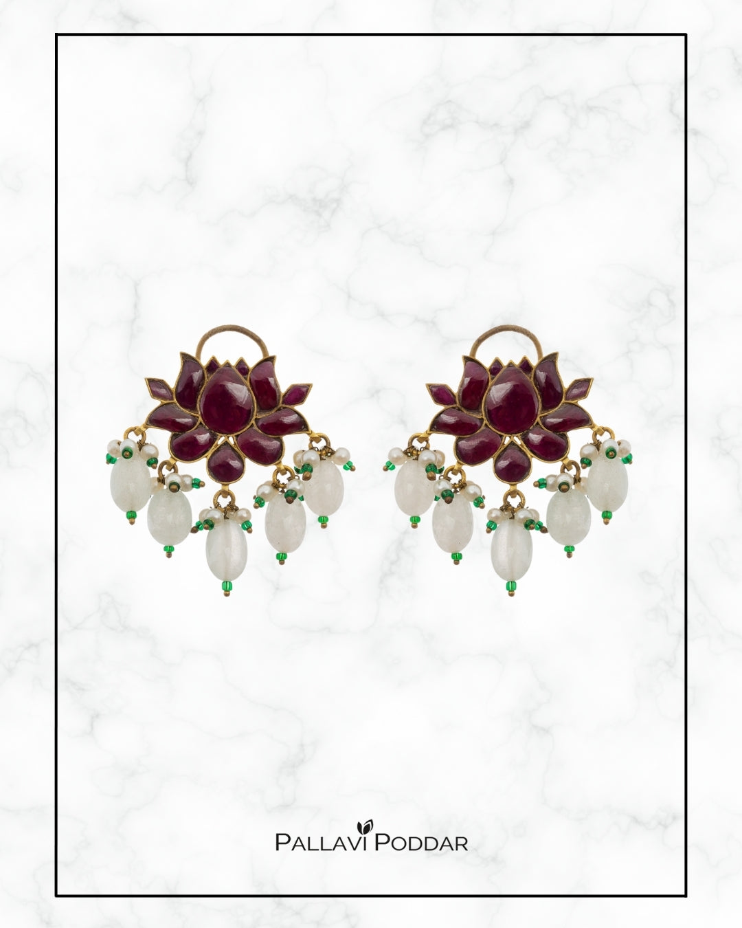 Padma Jaal Drop Earrings