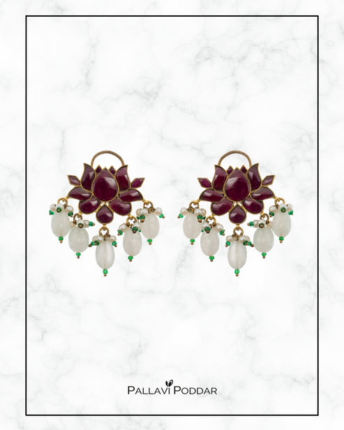 Padma Jaal Drop Earrings