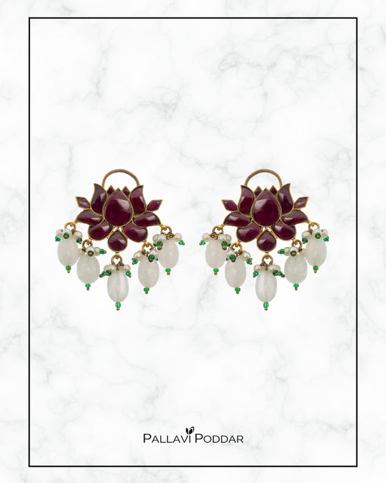 Padma Jaal Drop Earrings