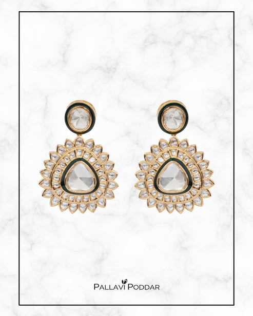 Sitara Kundan Bloom Earrings