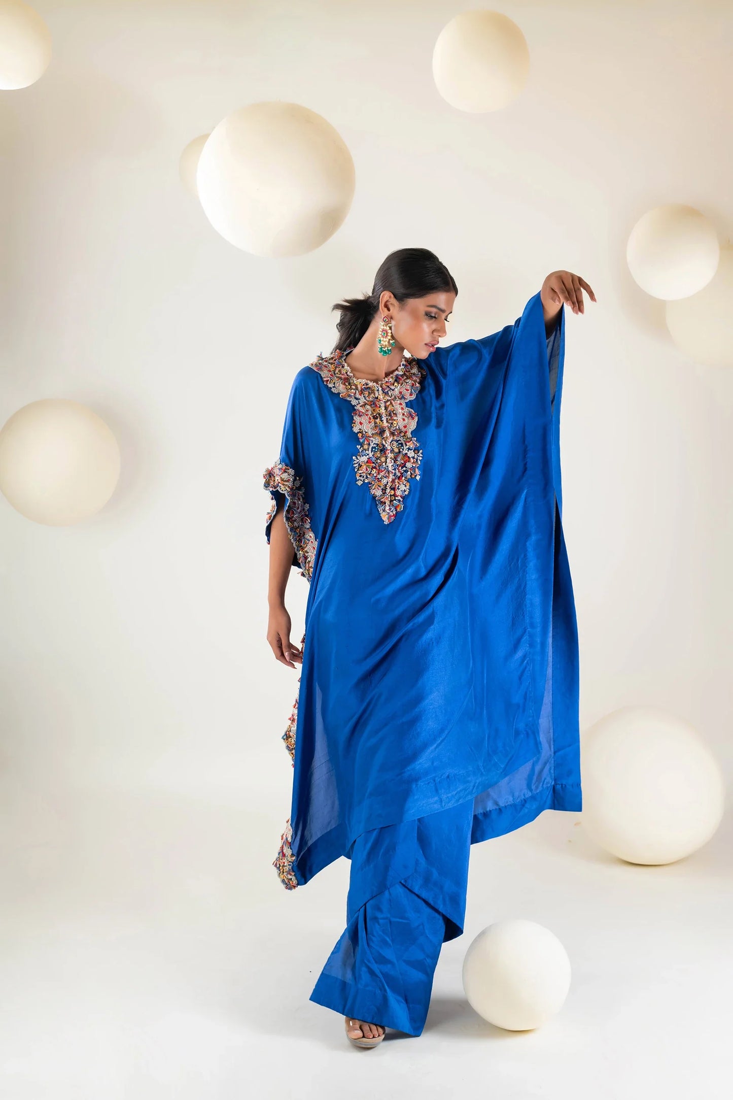 Zardosi Kaftan Set