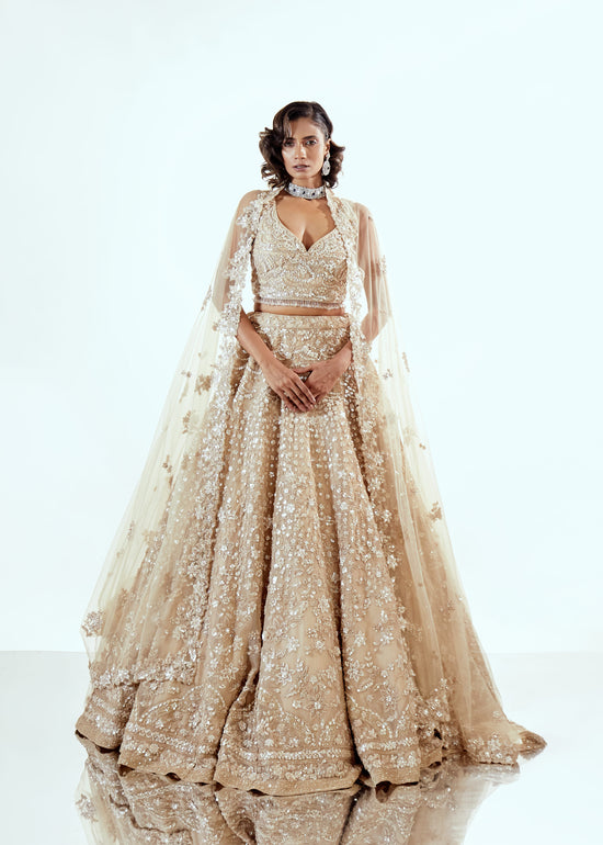 DAISY ORGANZA LEHENGA SET