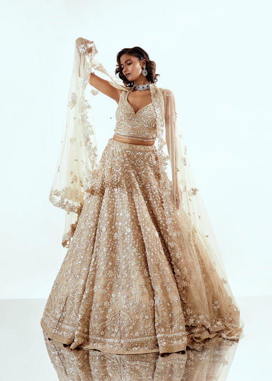 DAISY ORGANZA LEHENGA SET