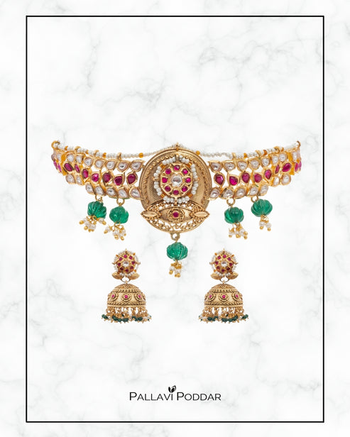 Heritage Temple Choker Set
