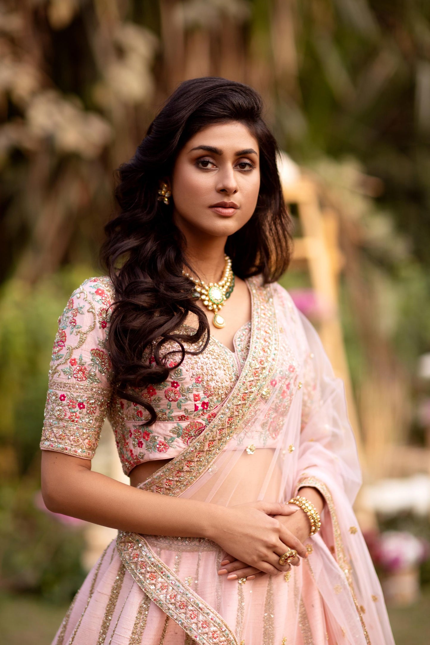 Pink Mirage Bridal lehenga set