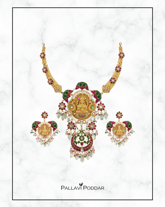 Temple-Inspired Heritage Necklace Set