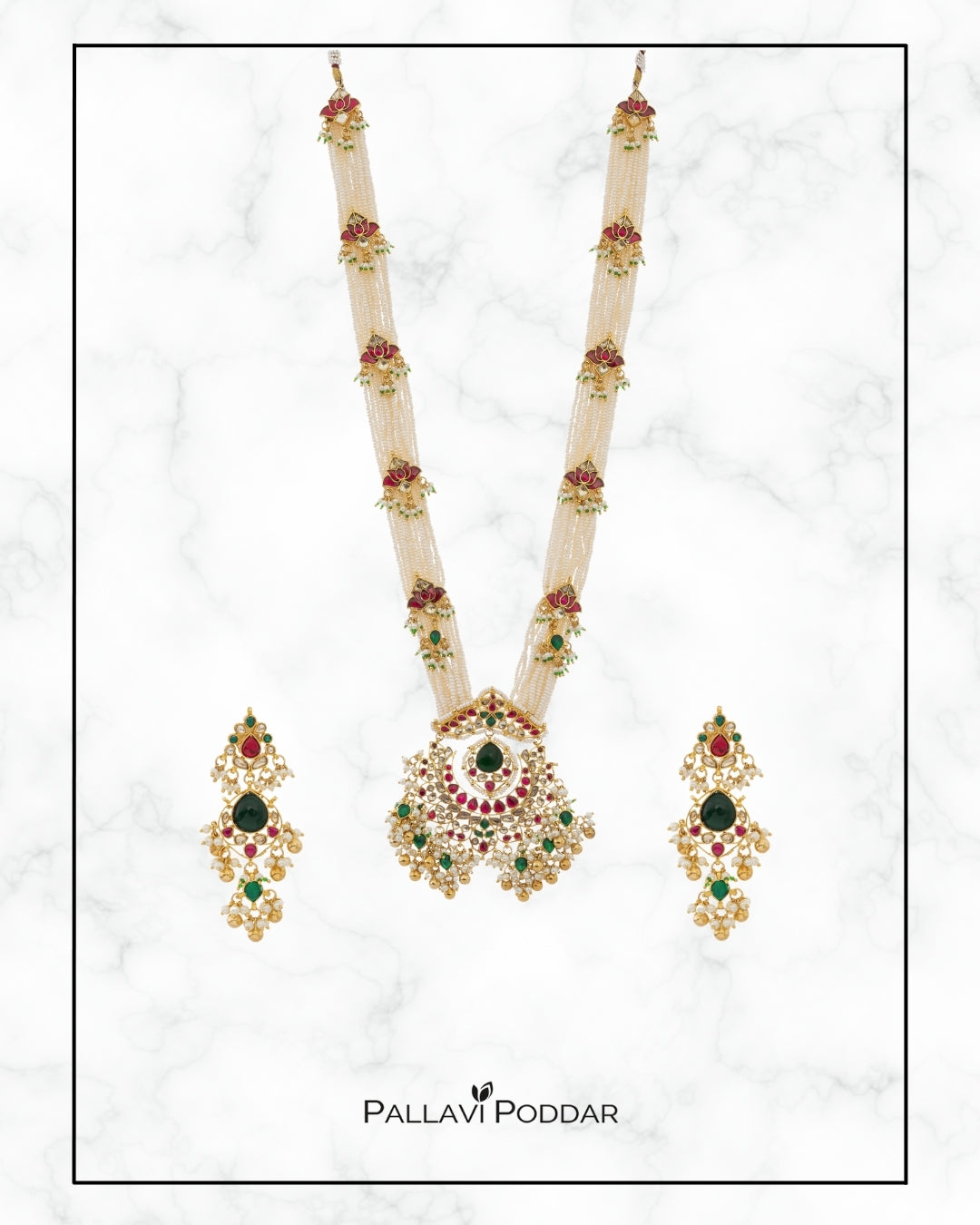 Pearl & Ruby Layered Heritage Set