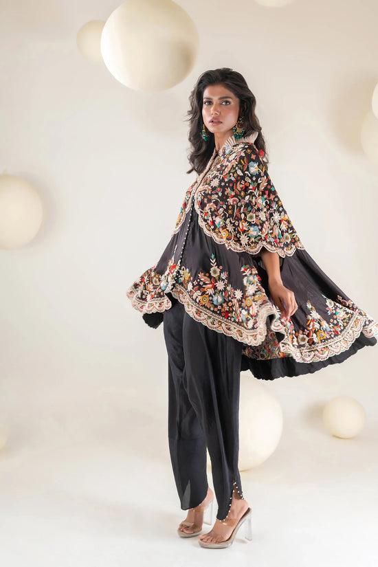 Floral Cape Set
