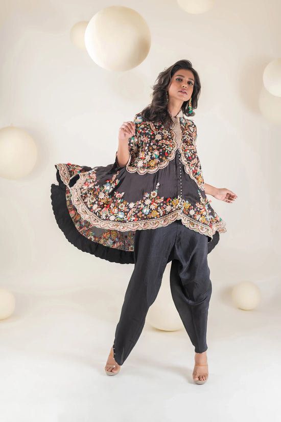 Floral Cape Set