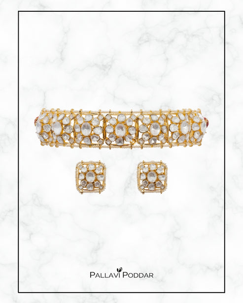 Riddhi Polki Luxe Choker Set