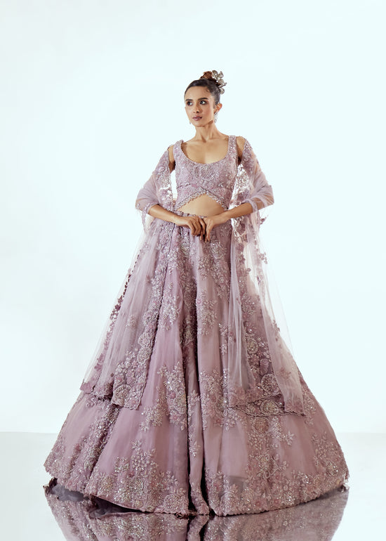 PARAGON ORGANZA LEHENGA SET