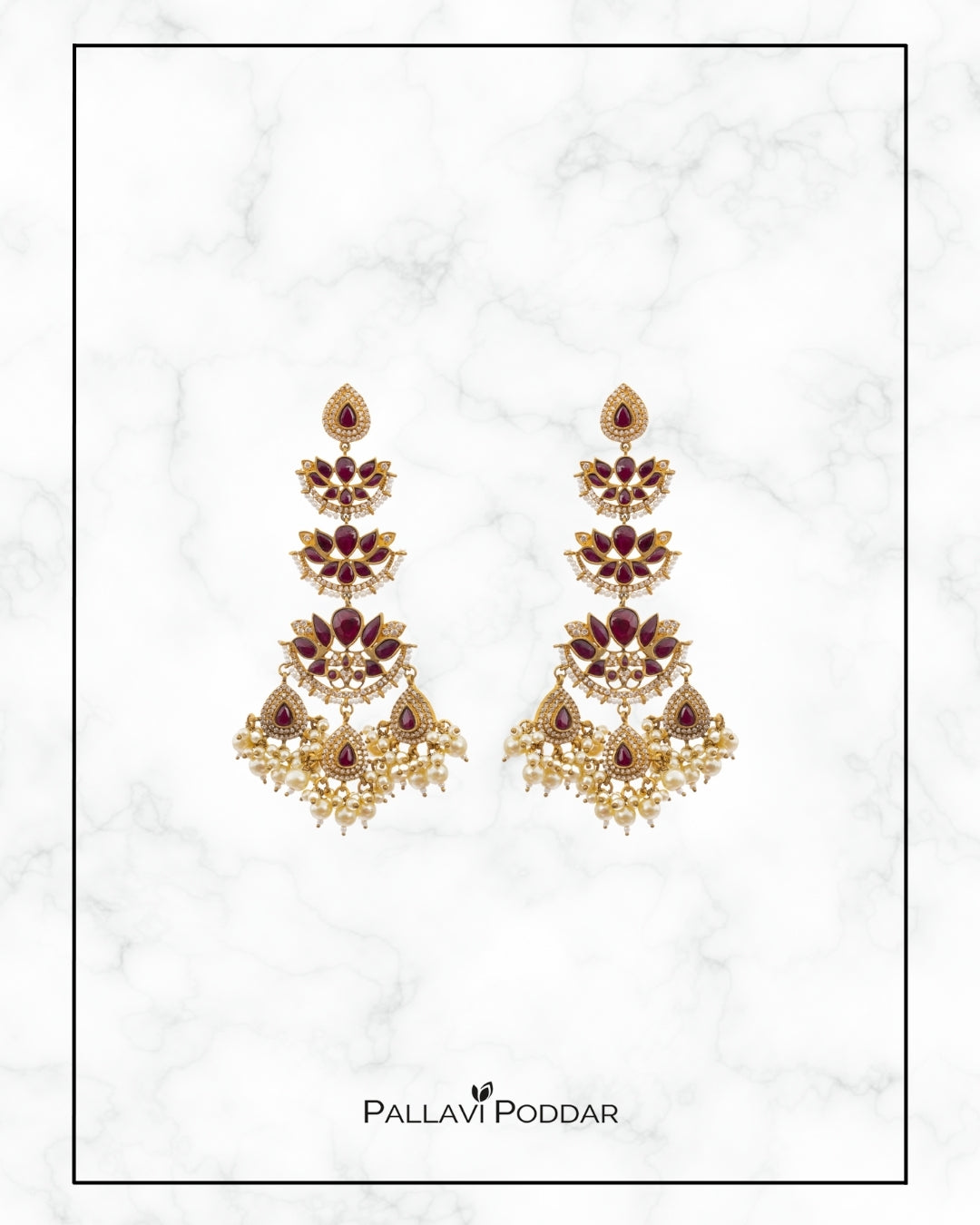 Gulnaar Heritage Drop Earrings