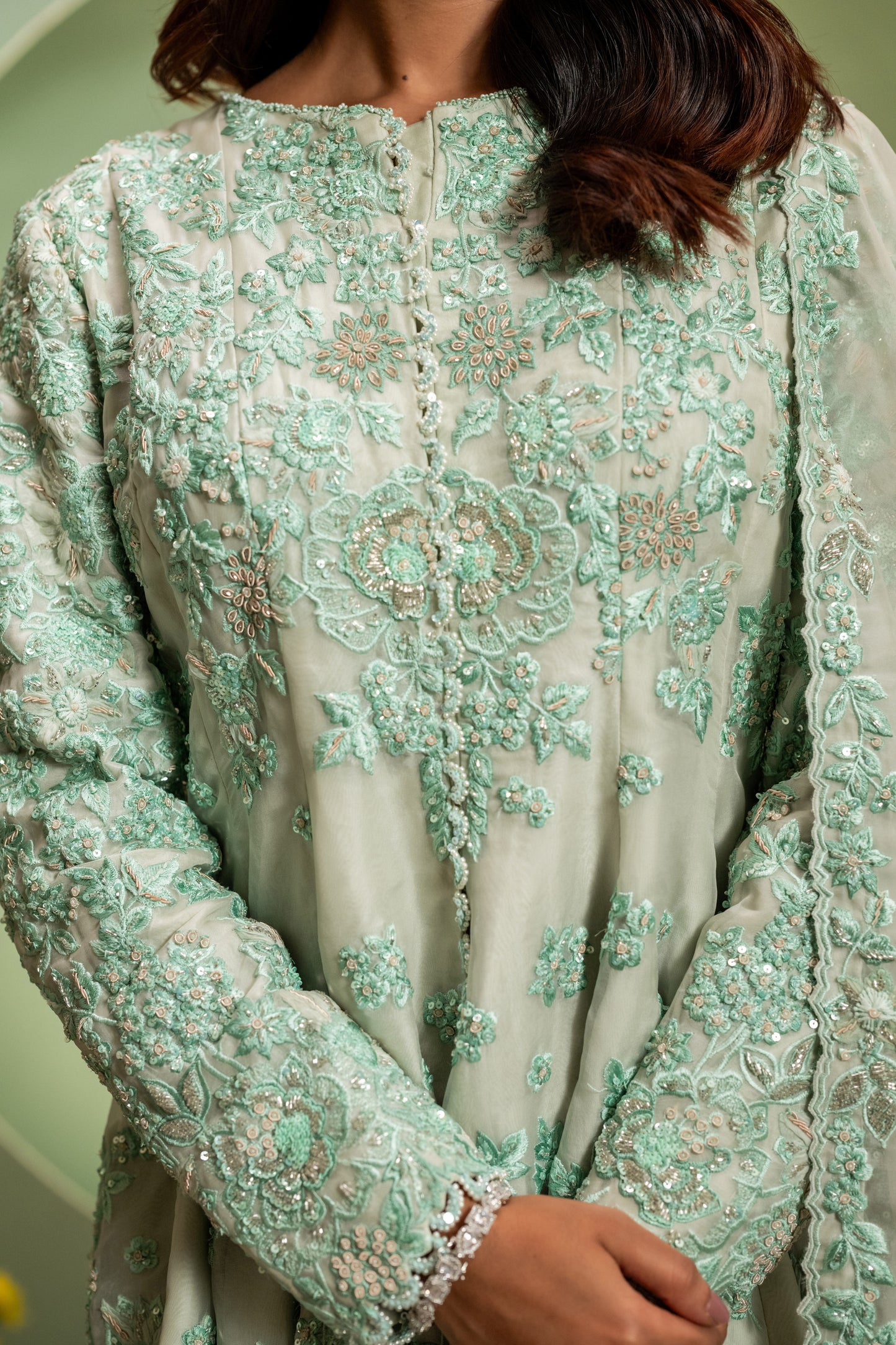 Peplum Sharara Set