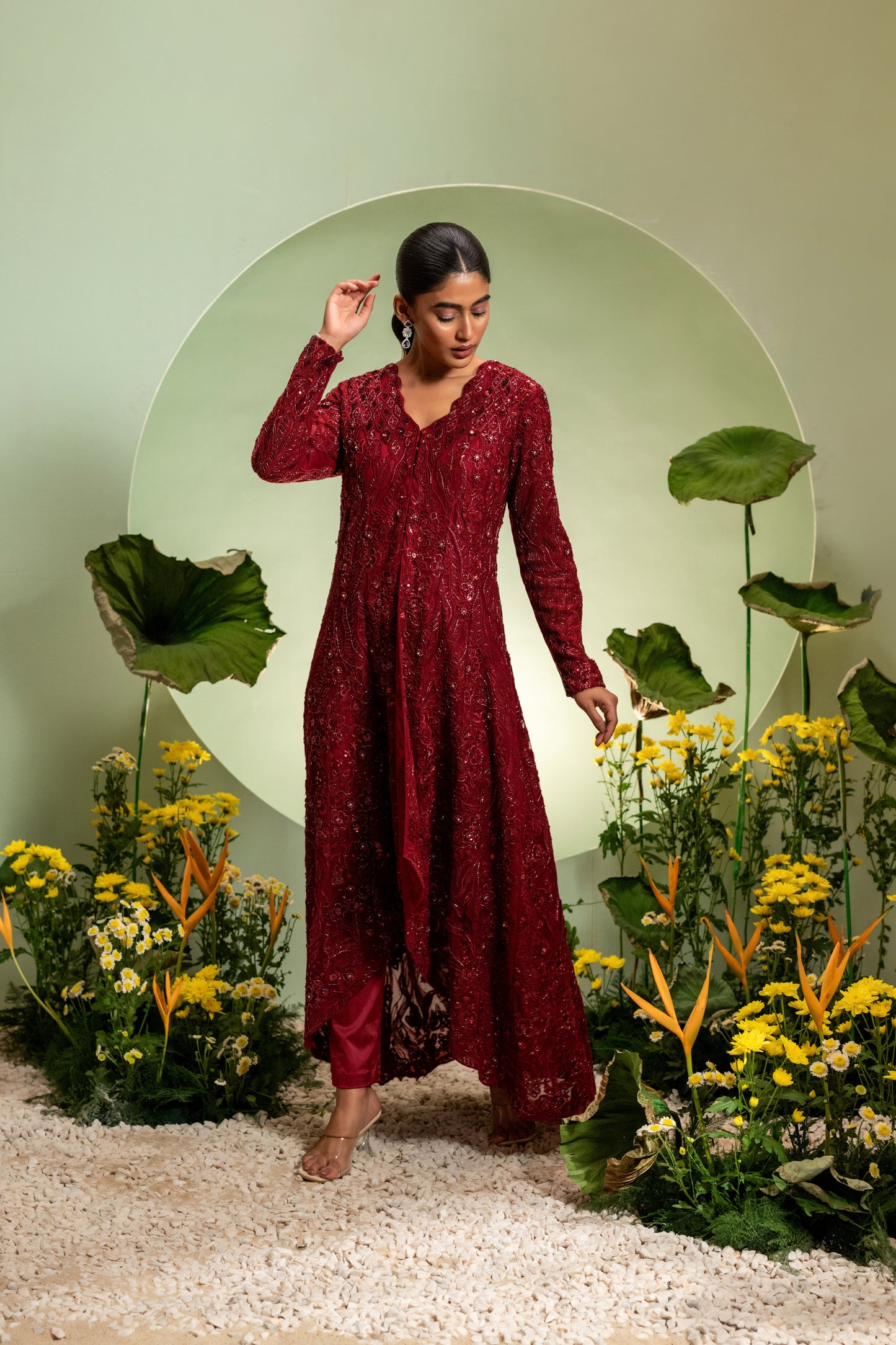 Long Jacket Set