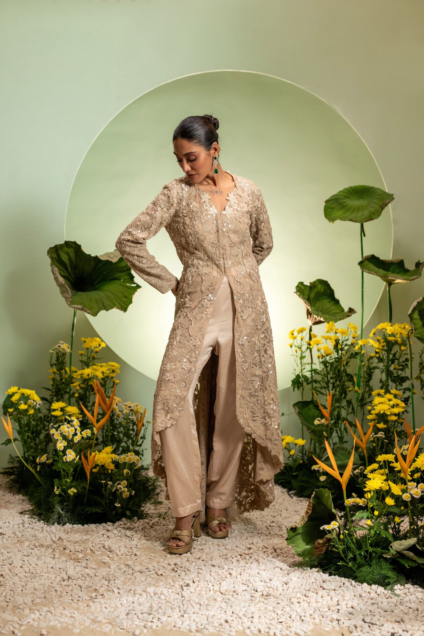 Long Jacket Set