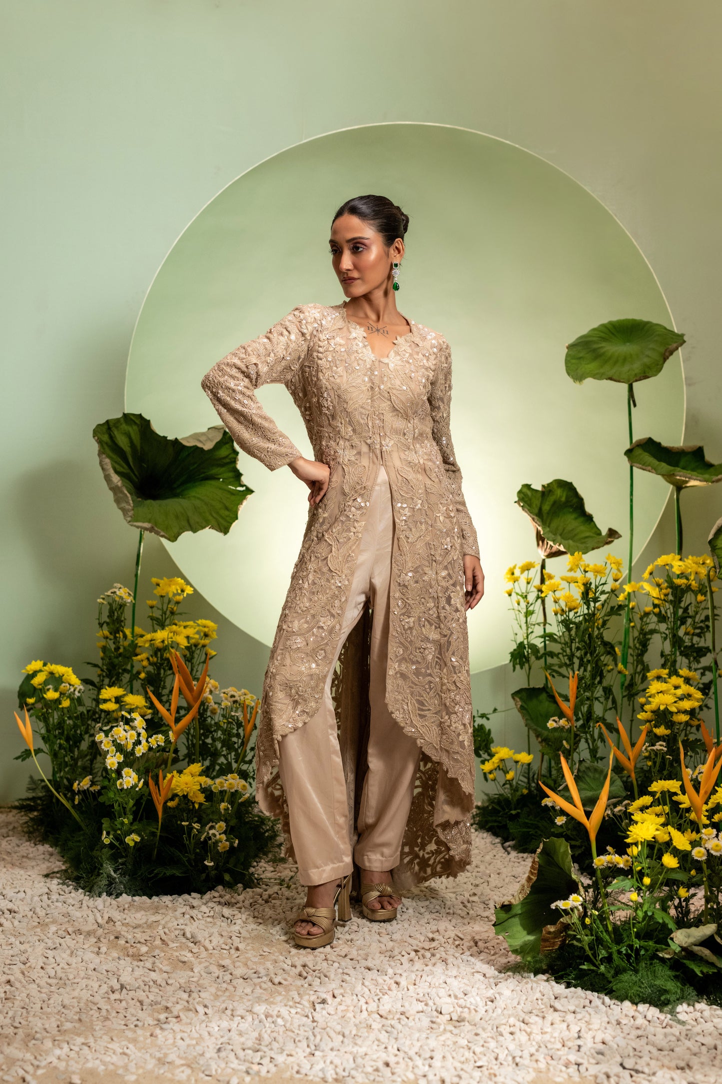 Long Jacket Set
