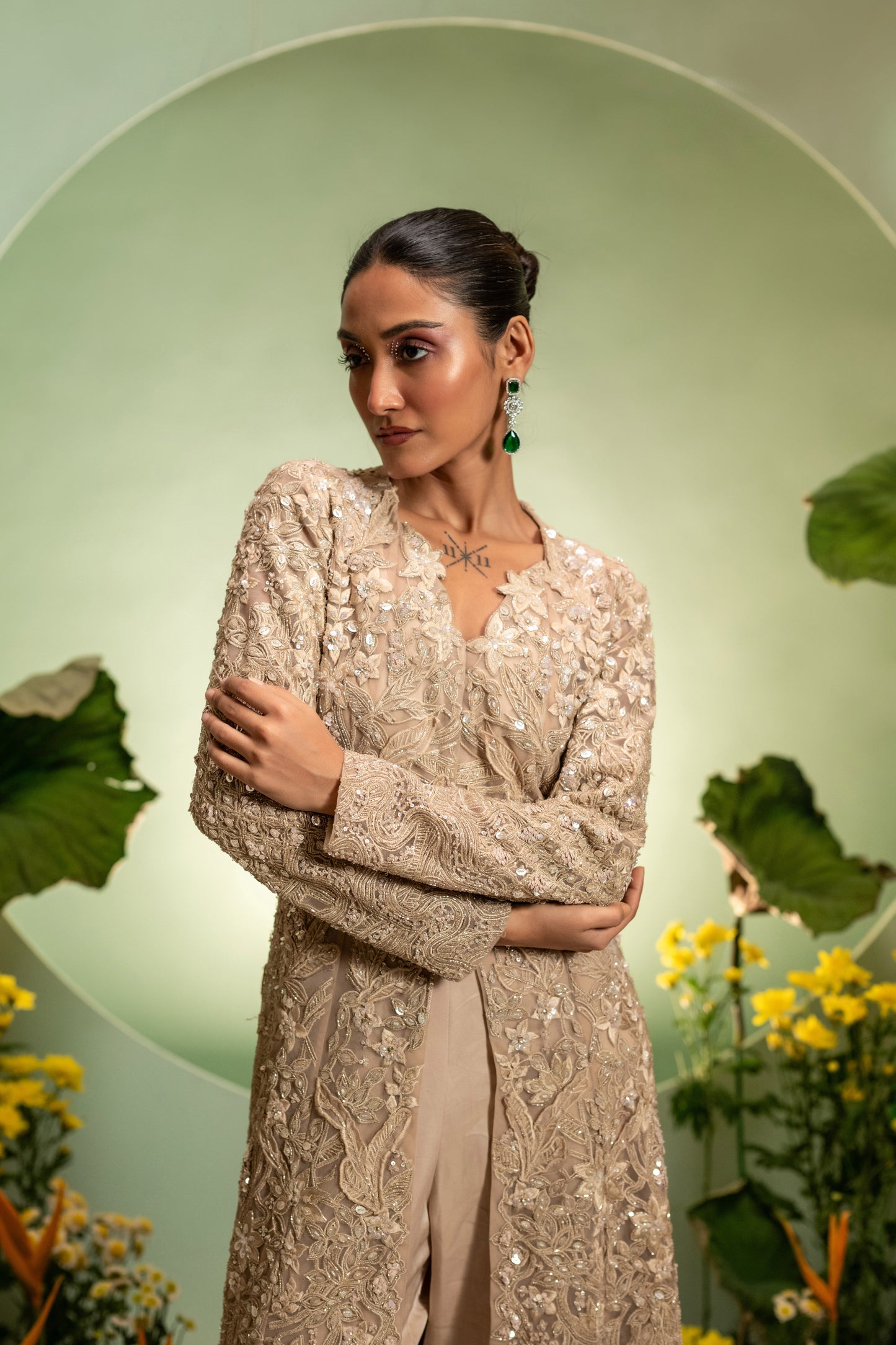 Long Jacket Set