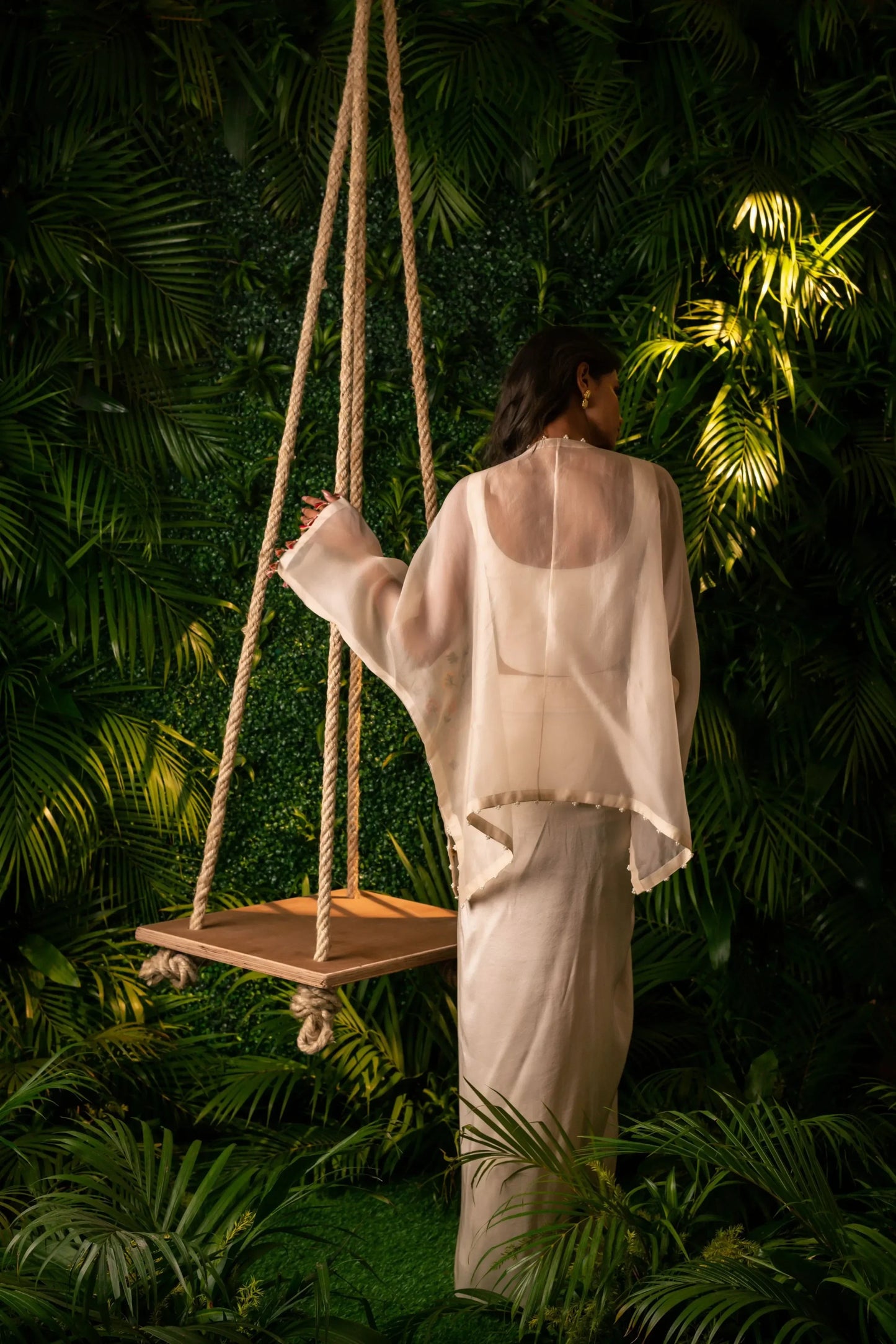 Garland Top Set (Ivory)
