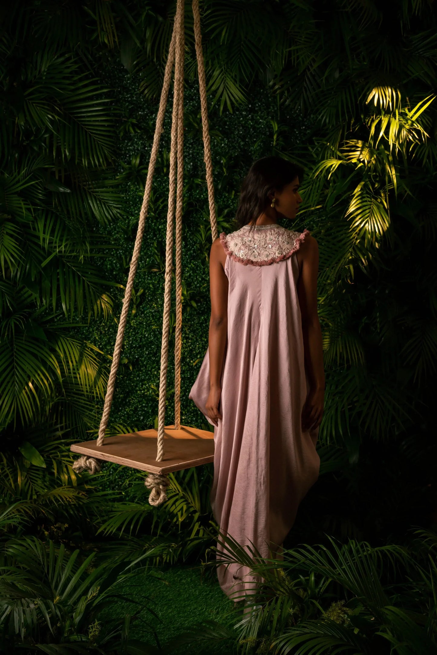 Cosmos Jump Suit Pink