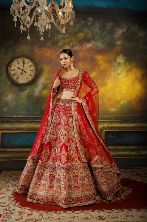 designer bridal lehenga