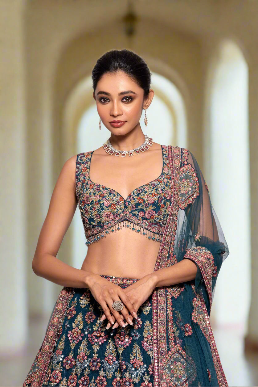 marriage bridal lehenga